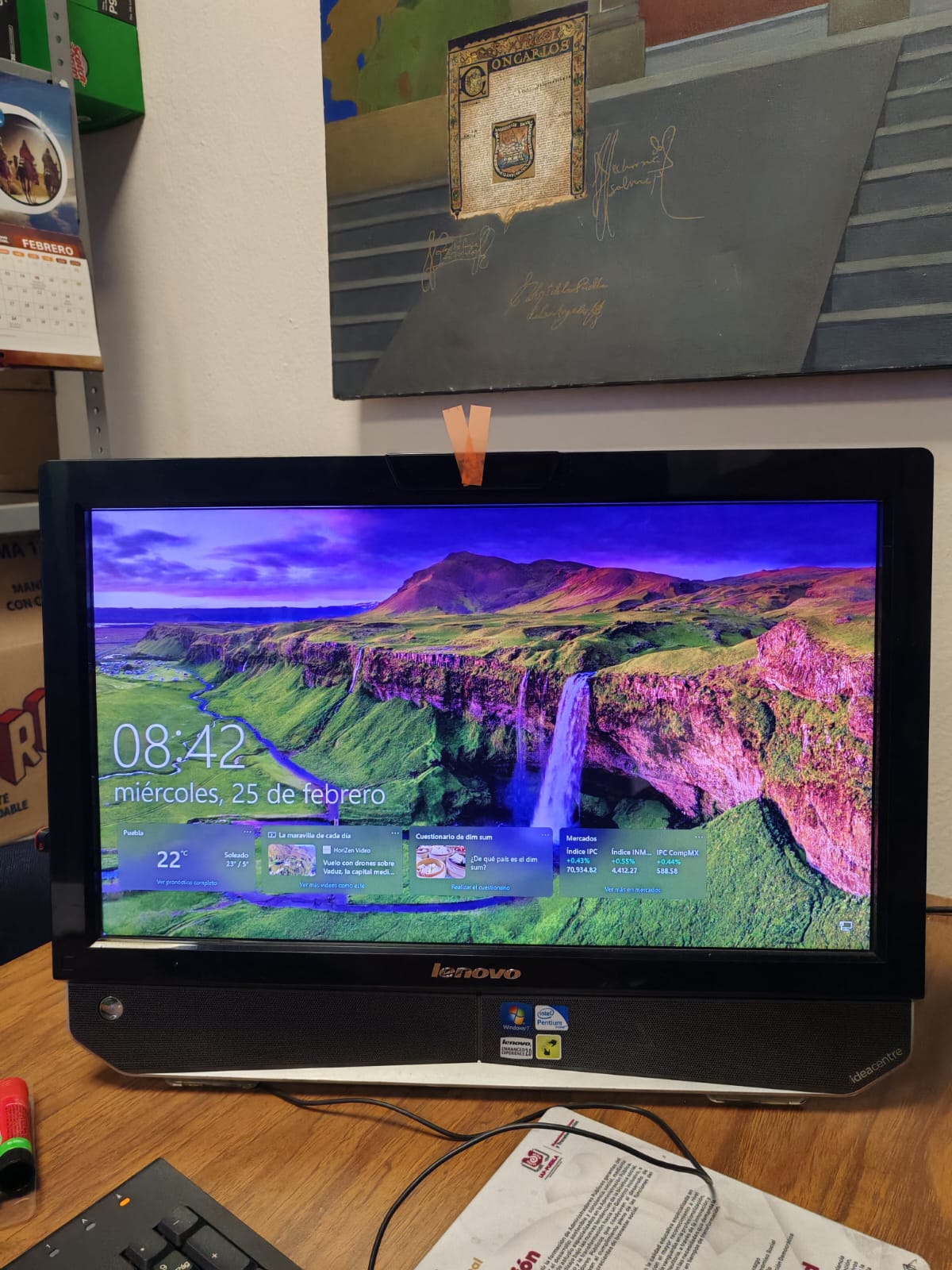 DESKTOP LENOVO ALL IN ONE IDEACENTRE B320